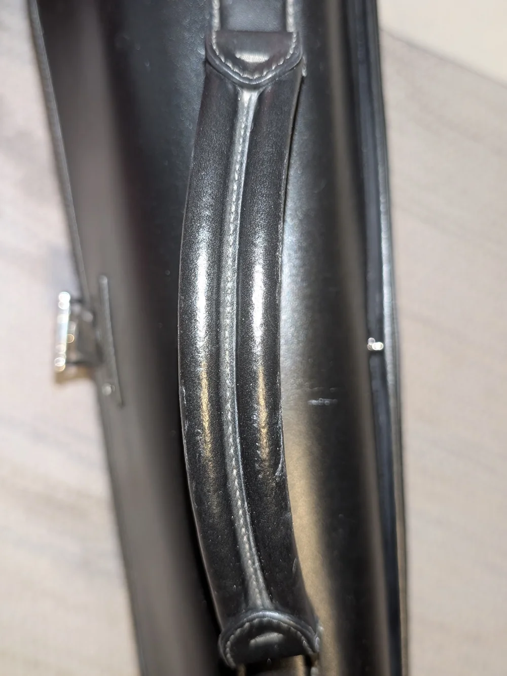 Montblanc Black Canvas & Leather Briefcase - Professional Men’s Bag